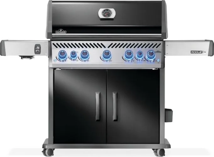 Газовый гриль Napoleon, Роуг ПРО-С 625 (Rogue PRO-S 625) (черный, с ИК горелкой 3/3)