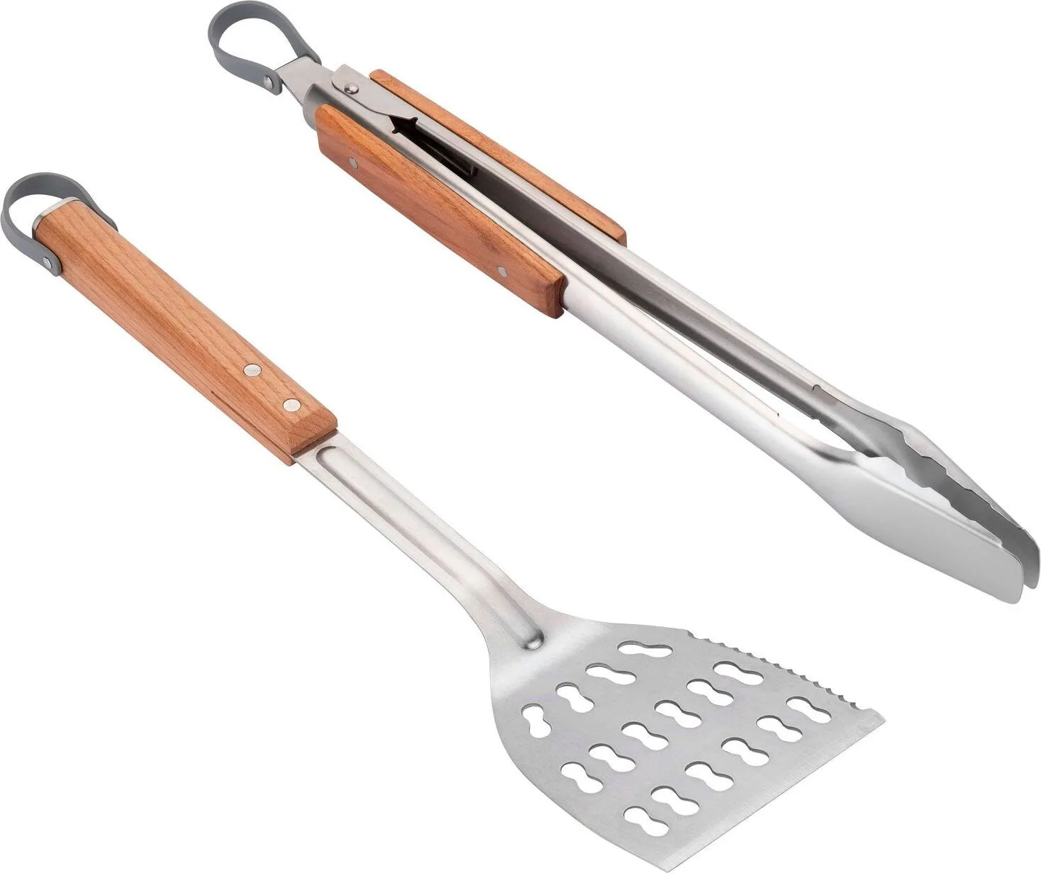 Лопатка и щипцы PRIMELINER Premium с ручками из ясеня