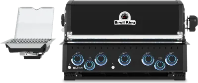Газовый гриль Broil King BARON 590 BI встраиваемый SHADOW